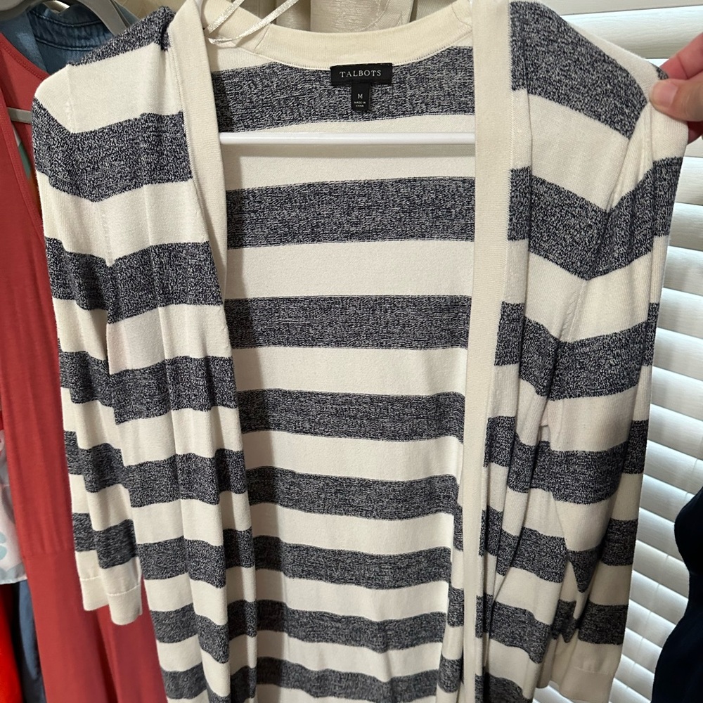 Talbots knee length cardigan